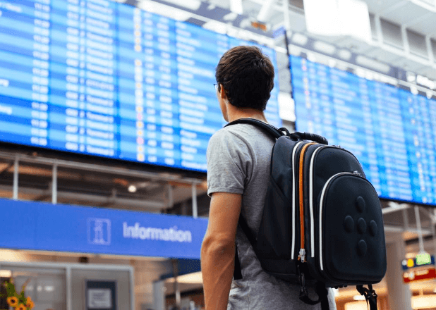 Major airports with the longest departure delays